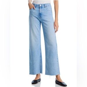 NWT PAIGE Anessa 31in Raw Hem in Park Ave